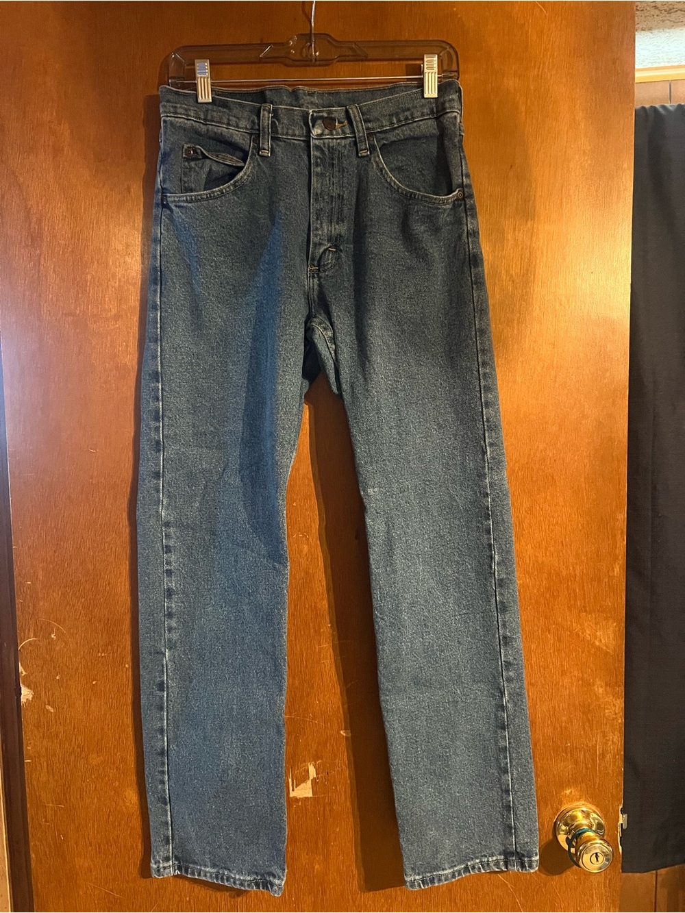 Wrangler Men's Straight Jeans - Blue